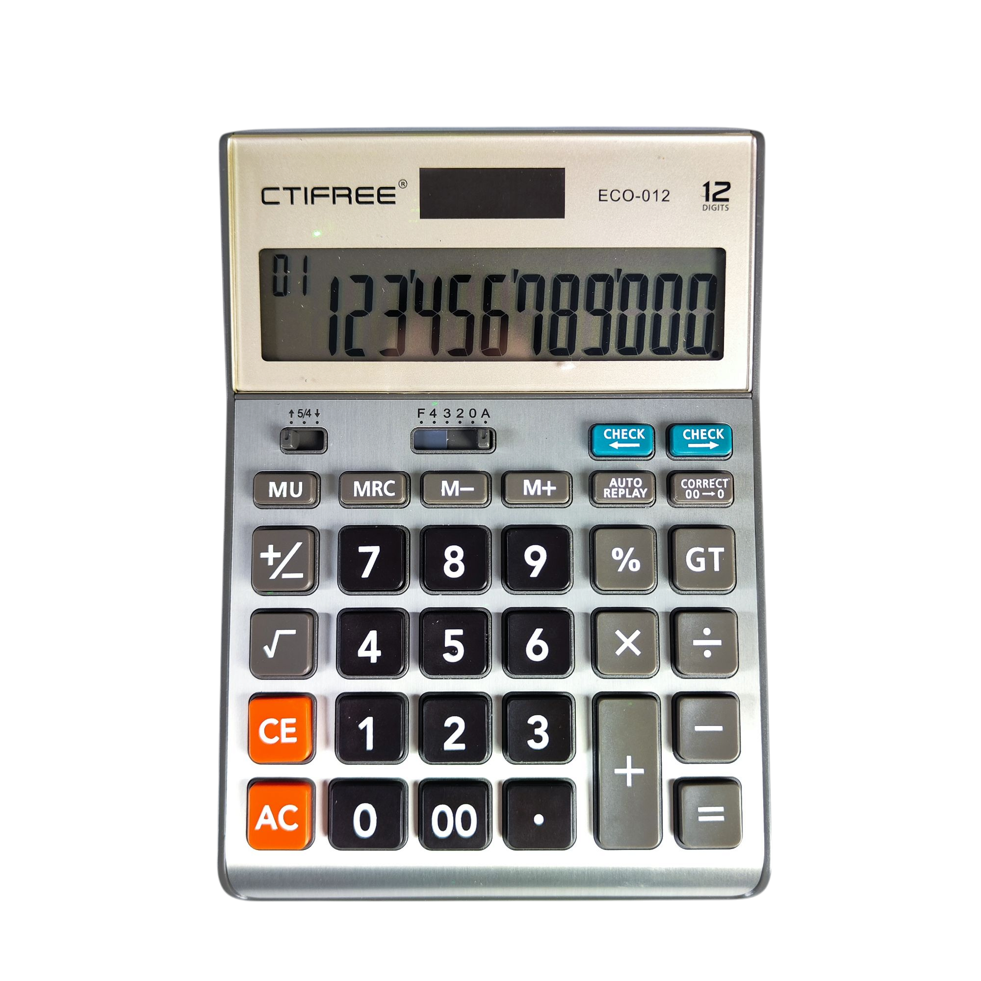 ماشین حساب ۱۲ رقمی CTIFREE ECO 012