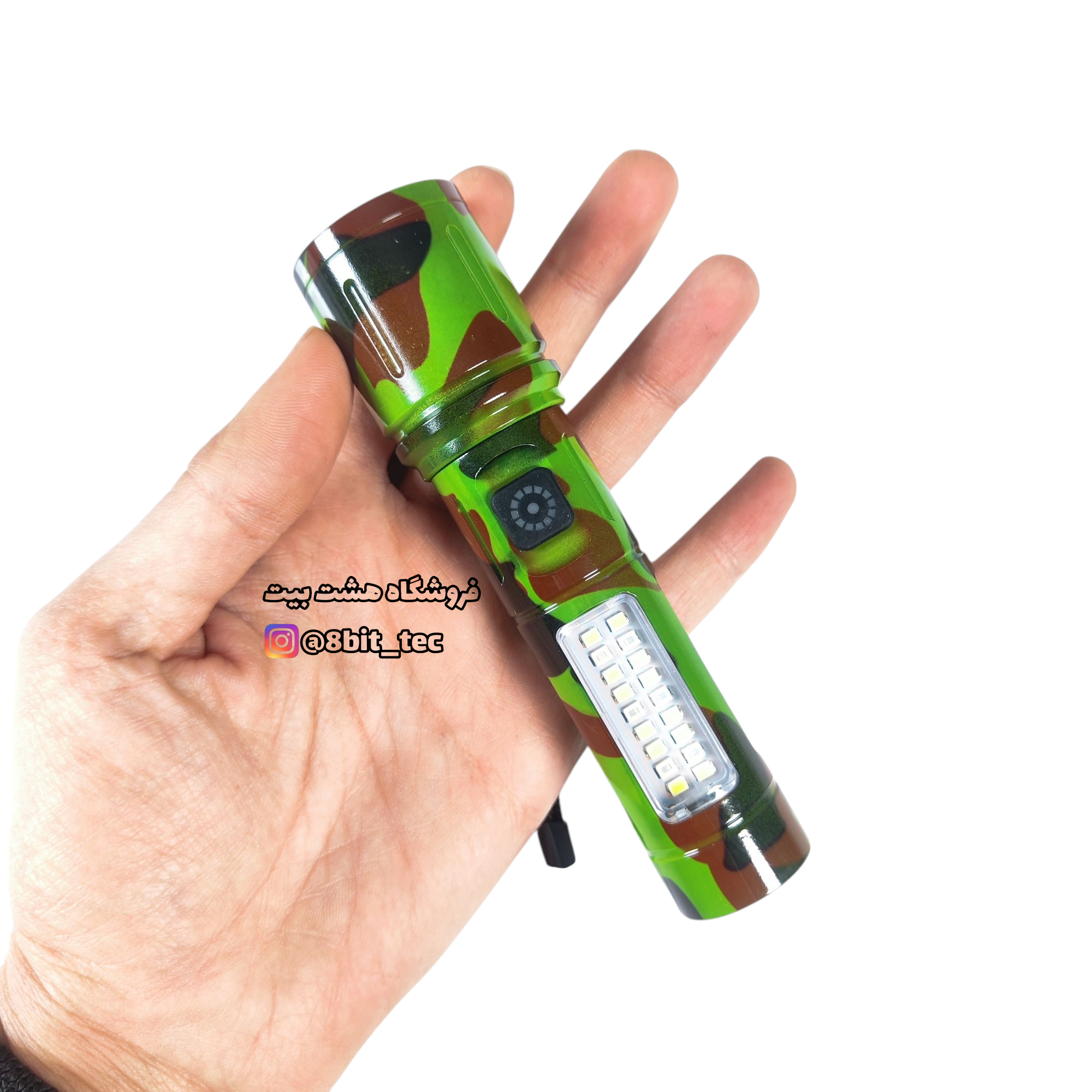 چراغ قوه پلیسی شارژی SMALL SUN ZY603 زوم دار قدرتمند