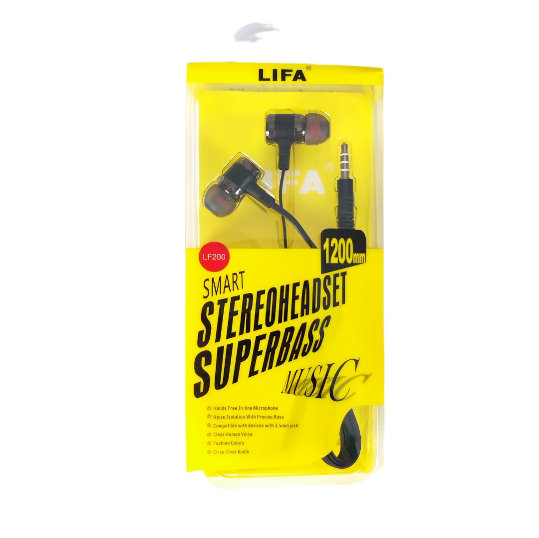 هندزفری سیمی سیلیکنی LIFA LF200