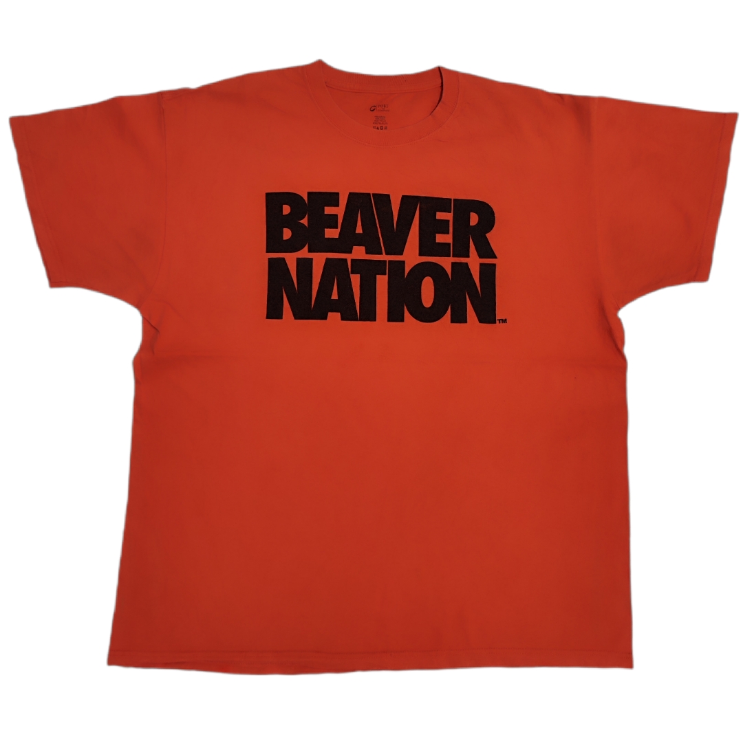تیشرت اورجینال  برند  PORT AND COMPANY مدل BEAVER NATION | استوک (کاملا نو)