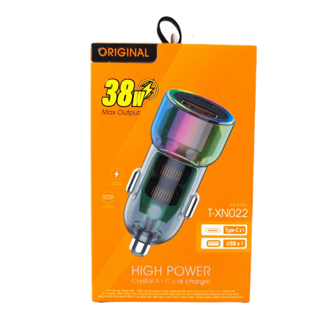 شارژر فندکی برند original مدل t-xn022