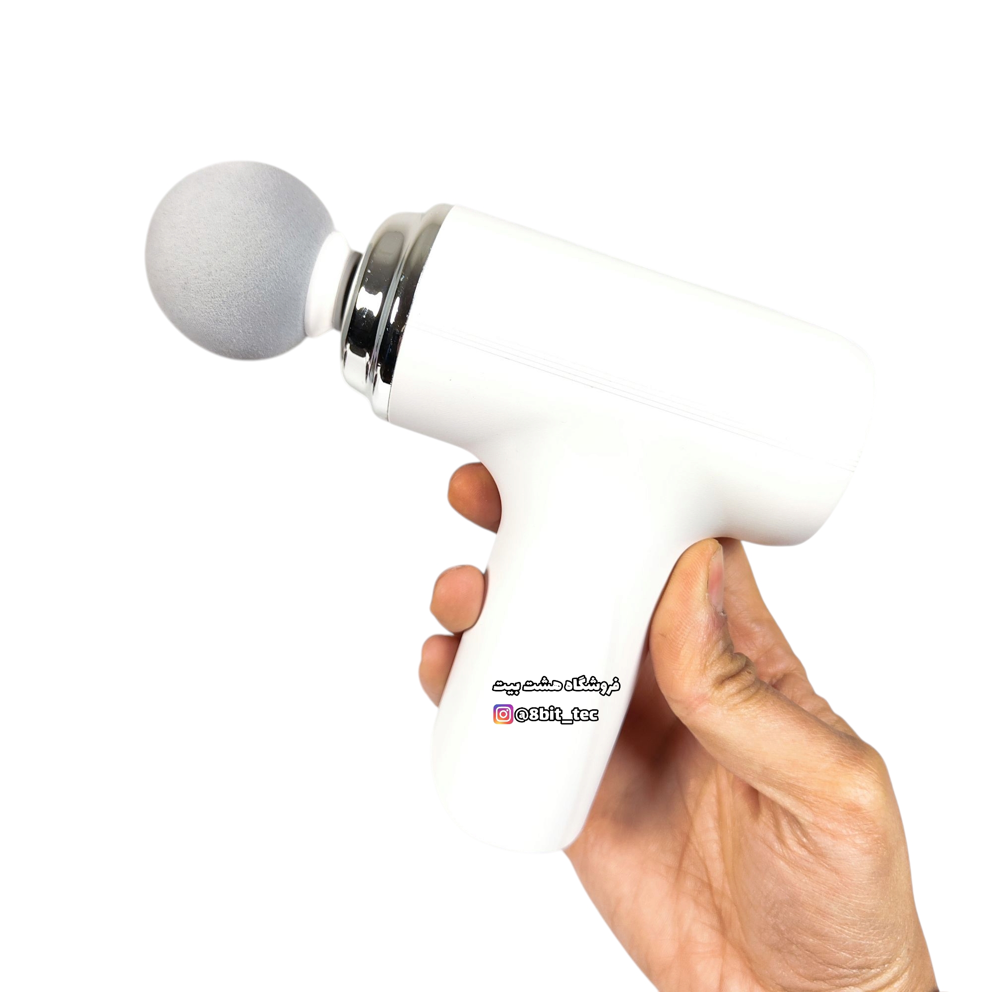 ماساژور تفنگی شارژی ۶ سرعته با ۴ سری TSR